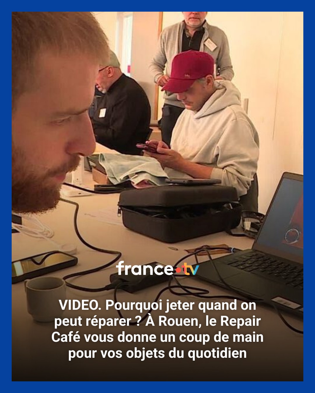Le Repair Café Rouen sur ICI Normandie 18/10/2025