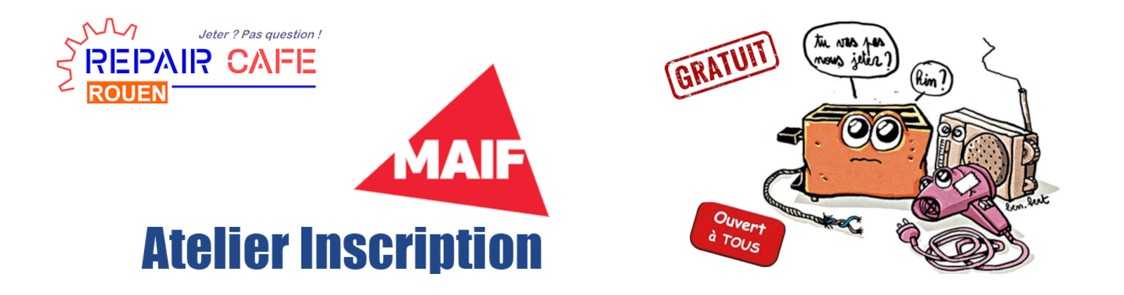 Atelier de réparation à la MAIF – Rouen
